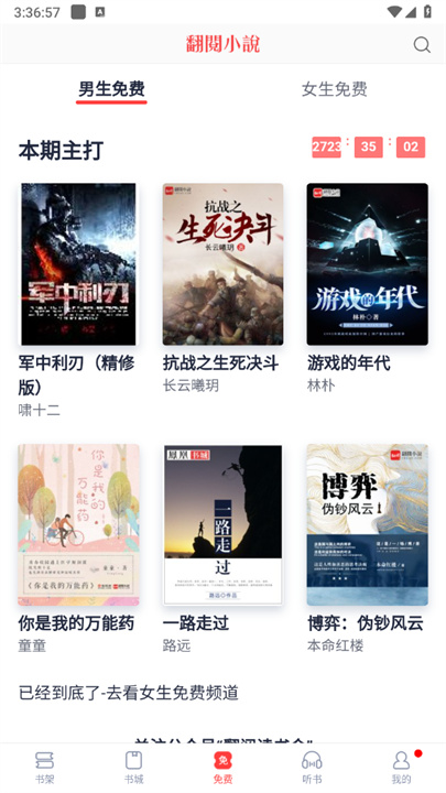 翻阅小说最新版