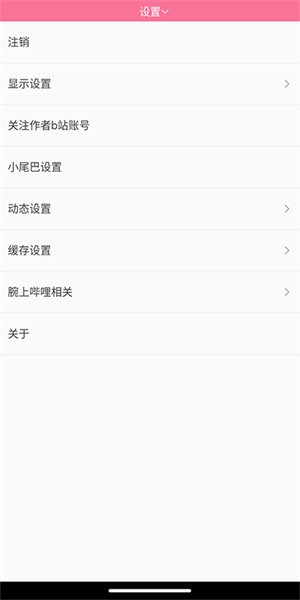 哔哩哔哩手表版