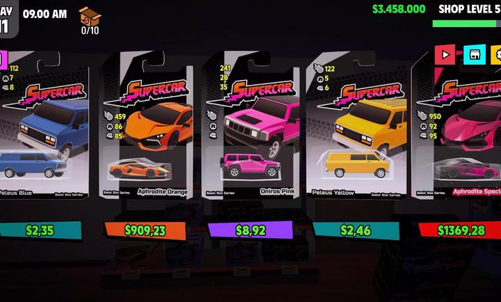 超级跑车收藏模拟器无限钞票版