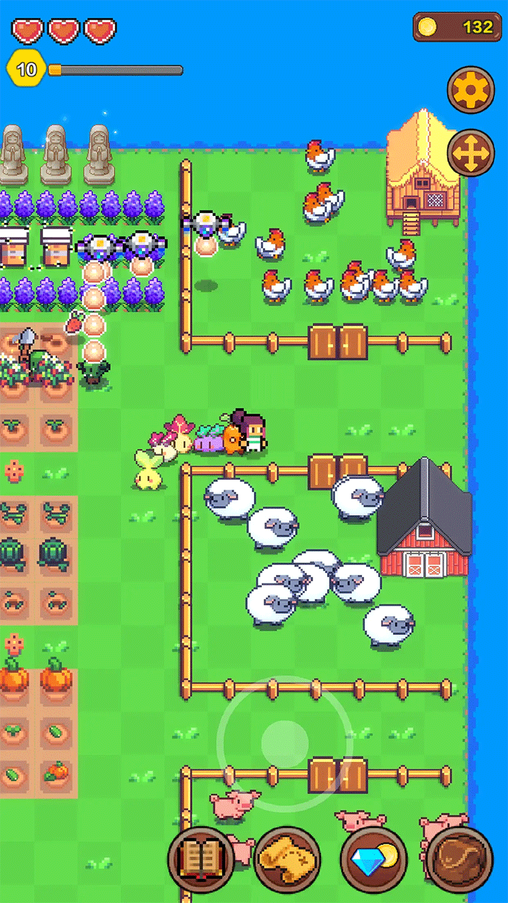 海岛时光种田挖矿无限金币钻石版