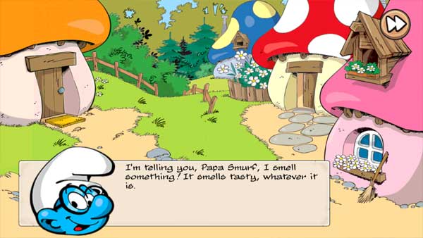 蓝精灵村庄中文版