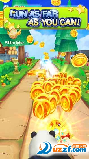 Panda Run Away：Adorable Parkour(熊猫总动员急速大作战)