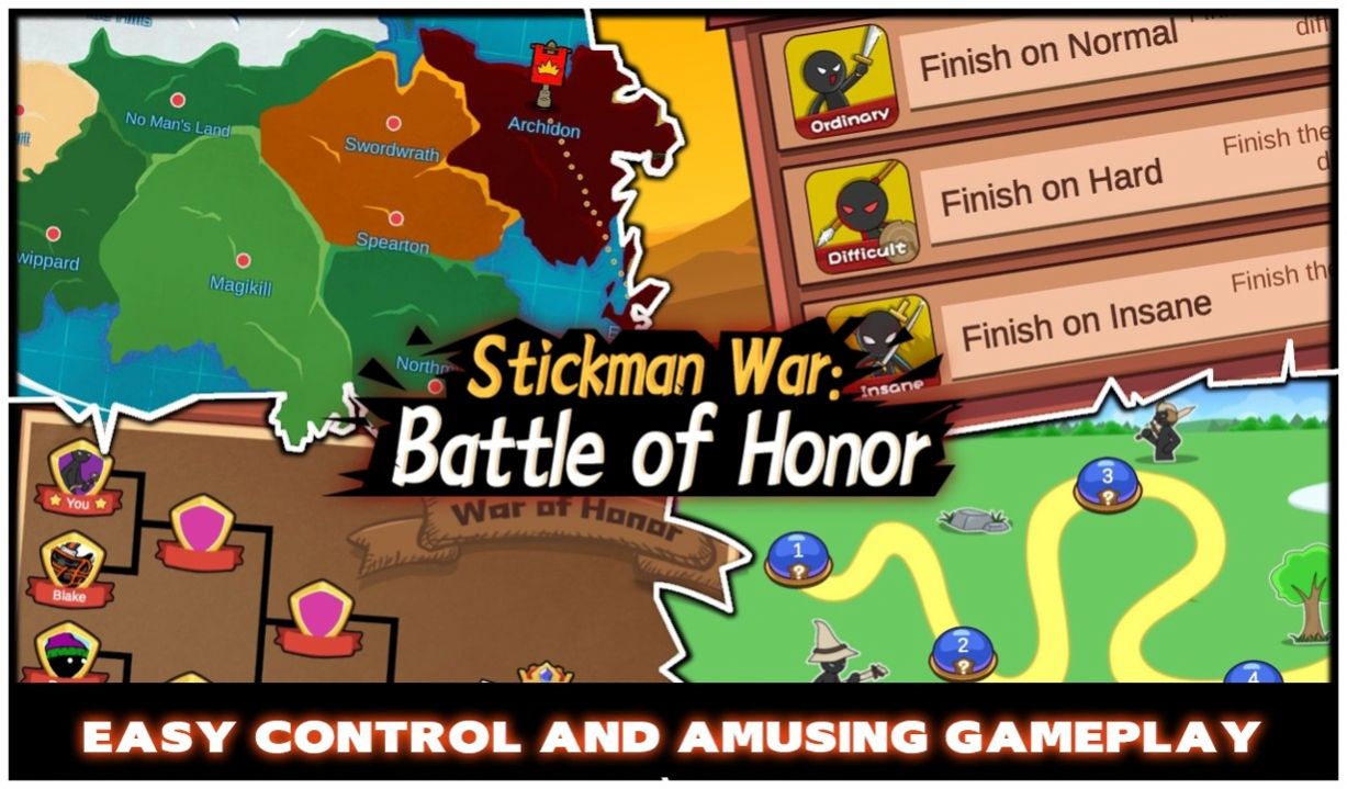 Stickman War: Battle of Honor火柴人战争荣誉之战