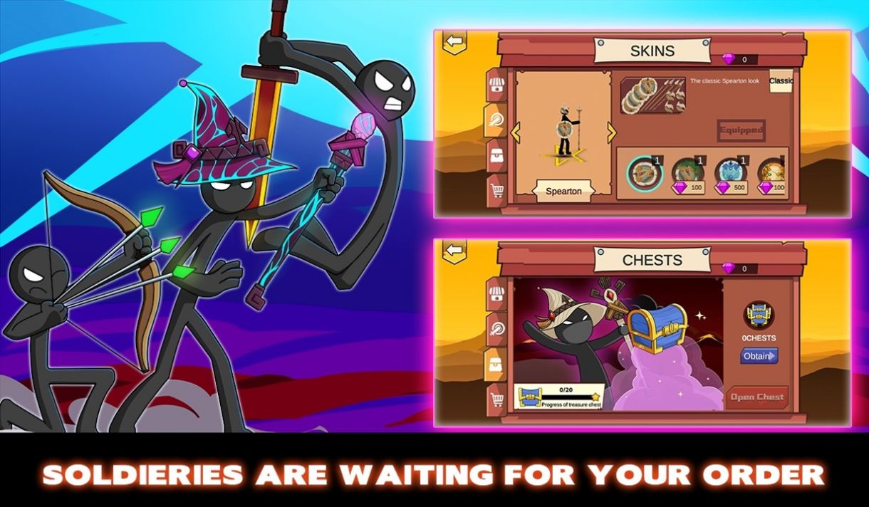 Stickman War: Battle of Honor火柴人战争荣誉之战