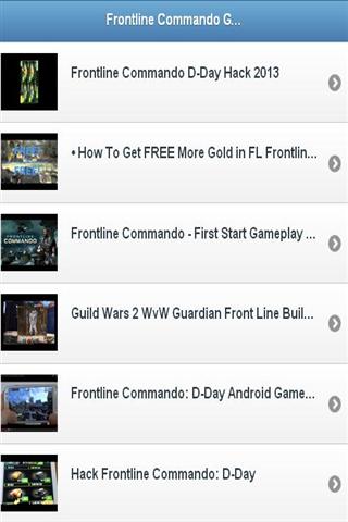 Frontline Guide Commando(前线突击队攻略助手)