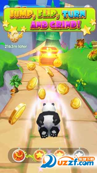 Panda Run Away：Adorable Parkour(熊猫总动员急速大作战)