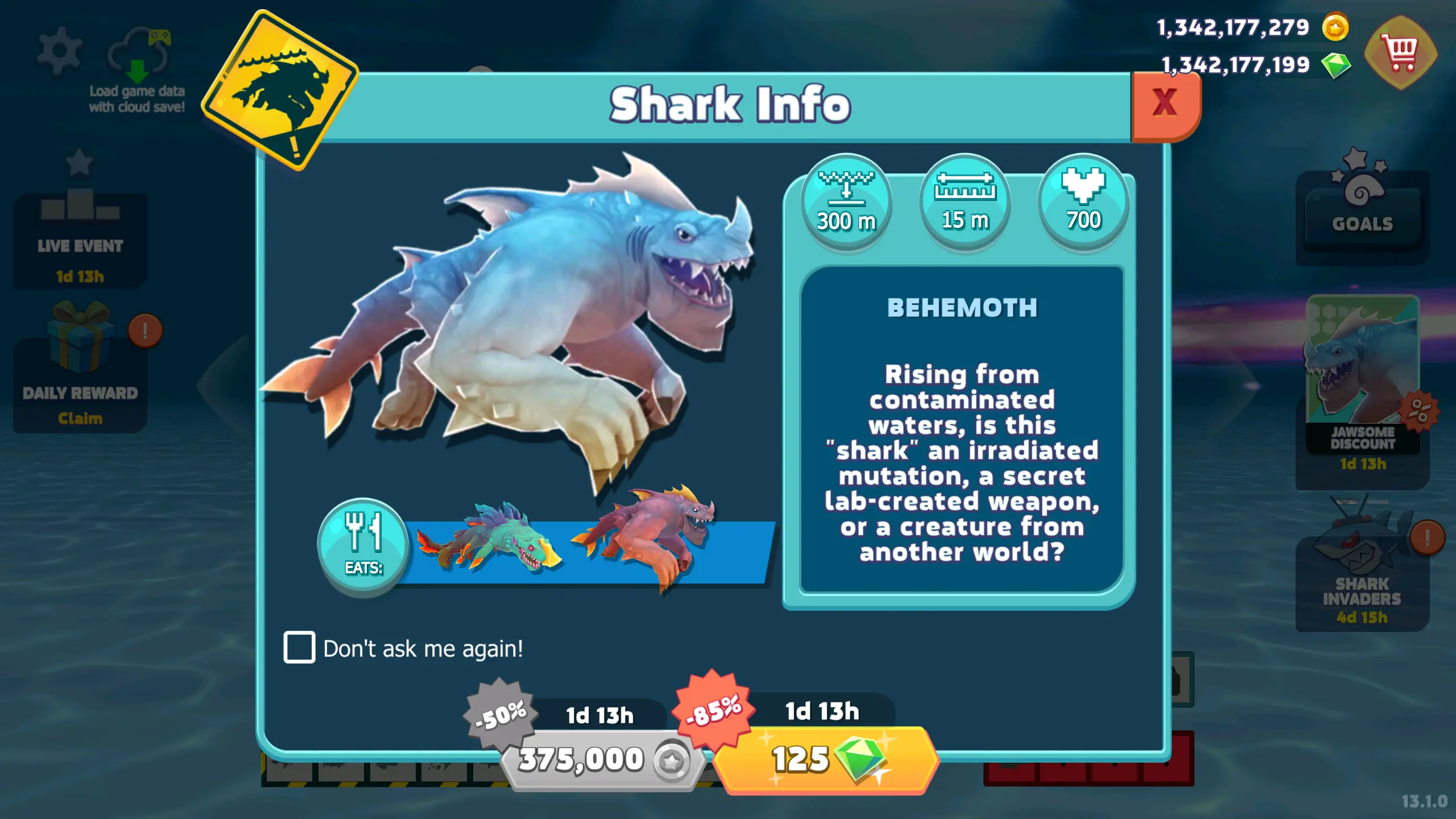 饥饿鲨进化无限金币钻石版