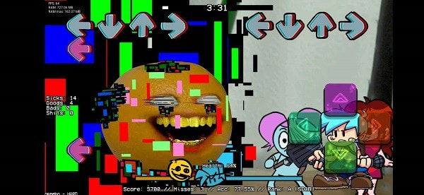 周五夜放克错误化烦人的橙子模组(Friday Night Funkin)