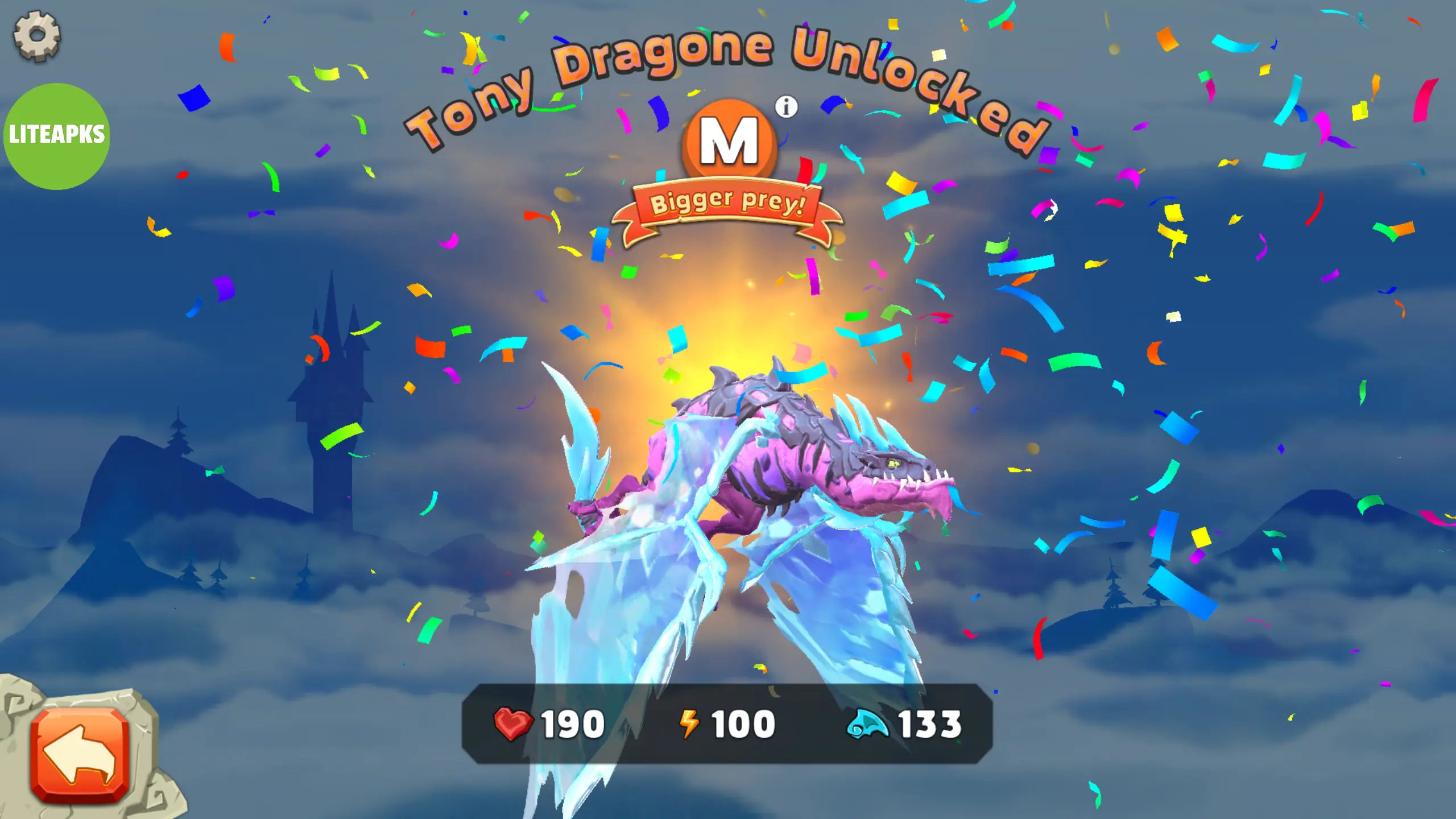 饥饿龙无限金币版