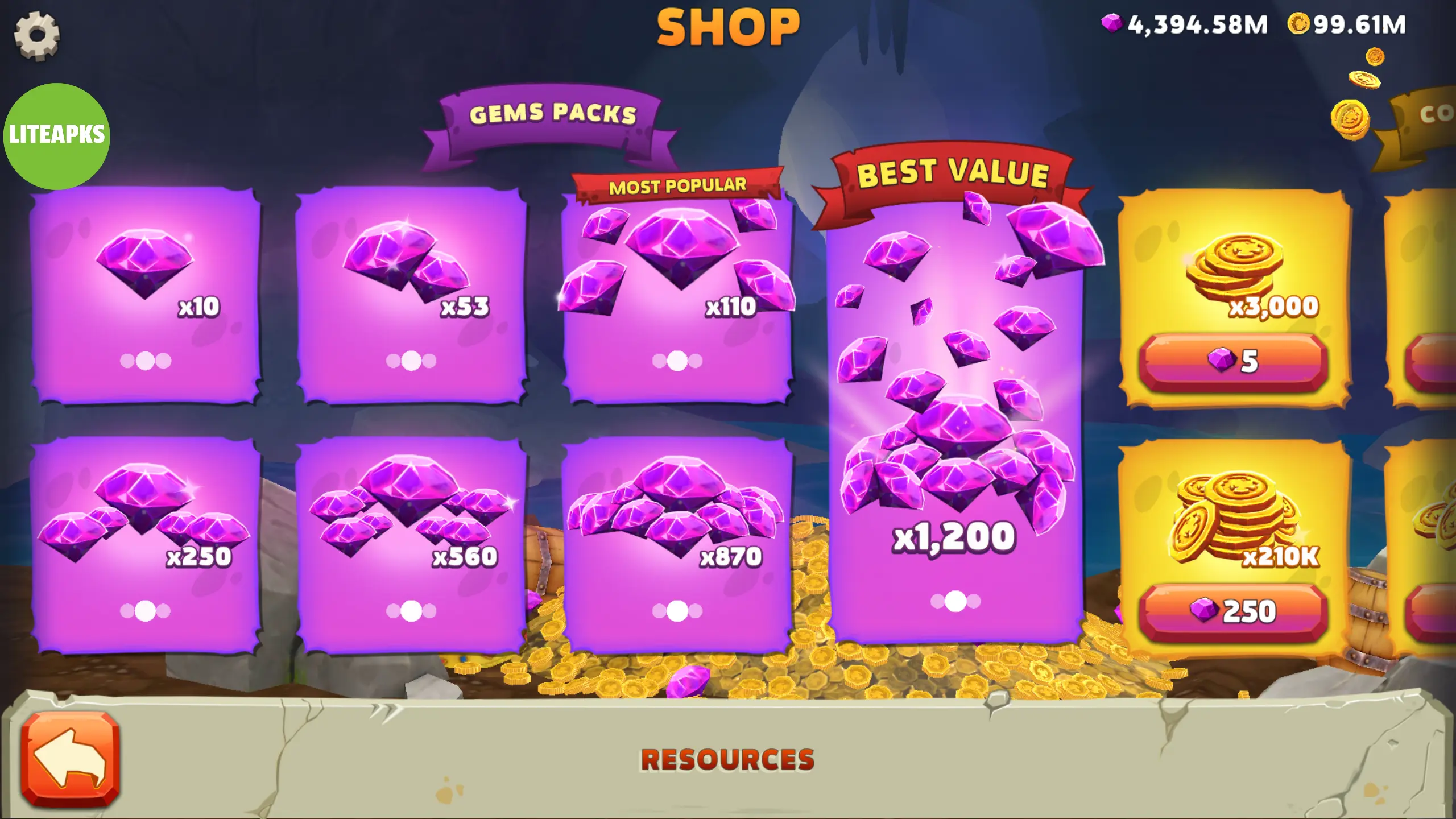 饥饿龙无限金币版