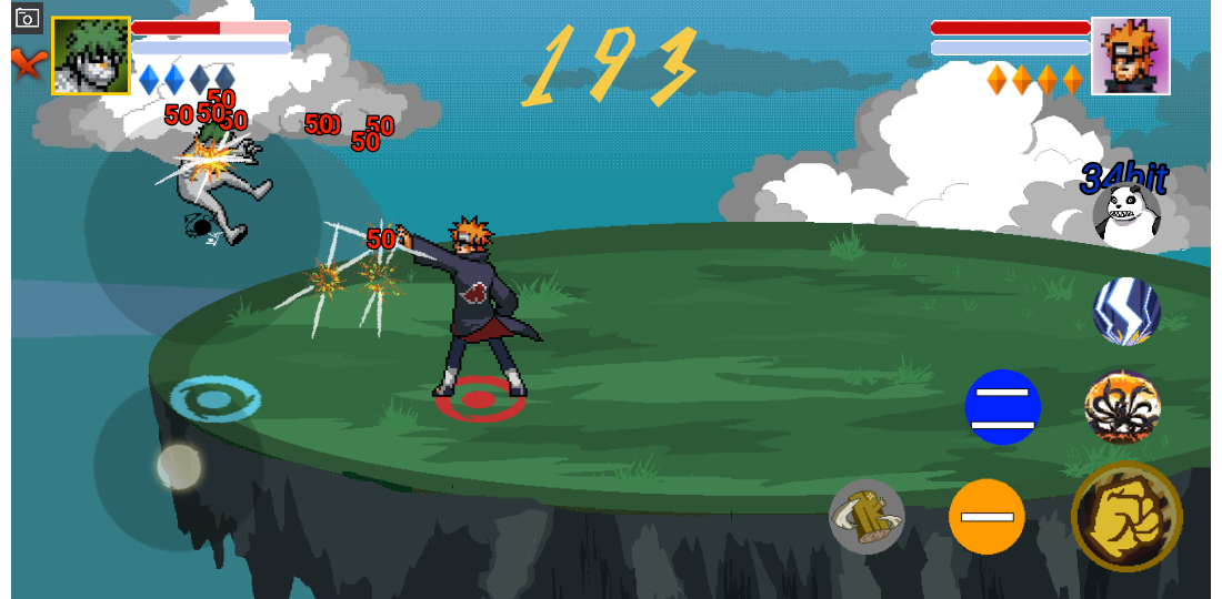 像素火影无知二改版