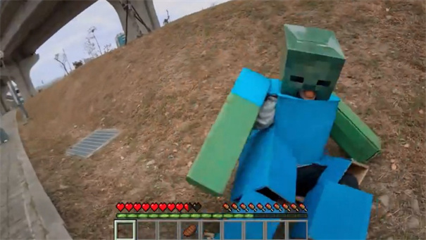 我的世界真人版