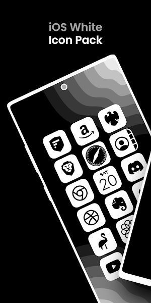 ios15图标包最新版(iOS 15 White-Icon Pack)