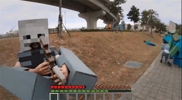 我的世界真人版