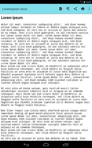 手机文档阅读器(Office Documents Viewer)