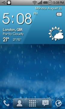 数字时钟和天气