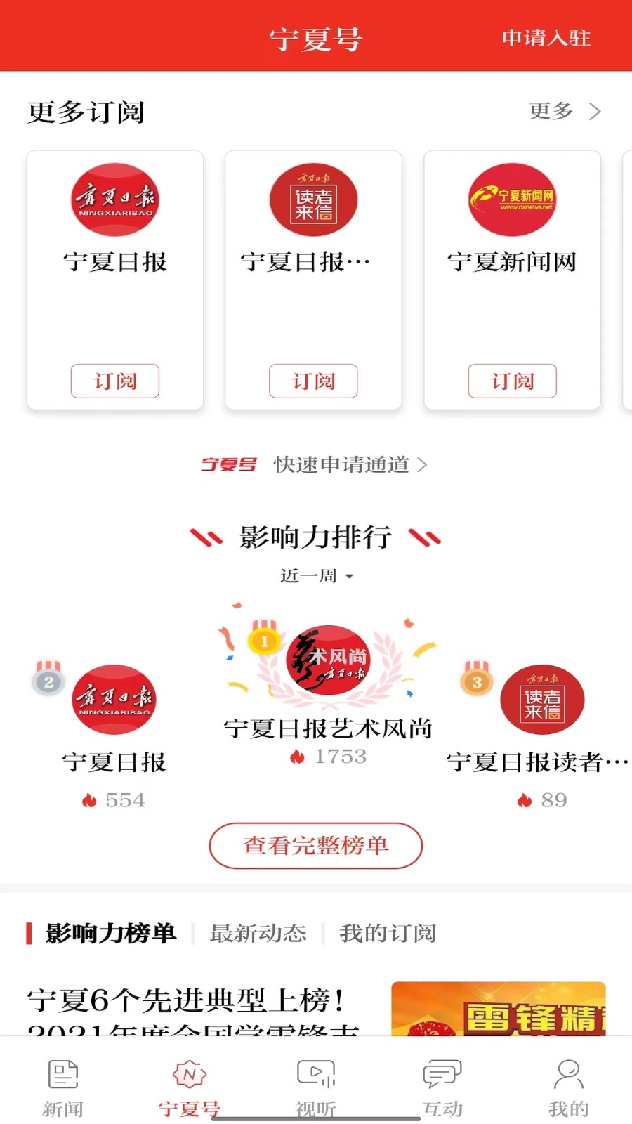 宁夏日报电子版