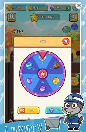 疯狂老鼠矿工游戏