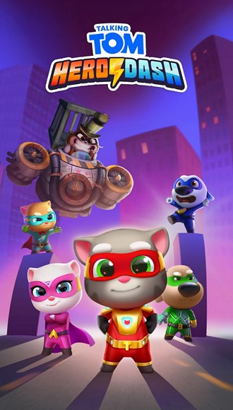 汤姆猫英雄跑酷无限金币钻石版 2025最新版v4.2.1.4582