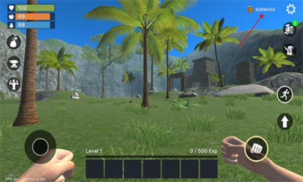 神秘岛生存无限金币版 中文版v0.406