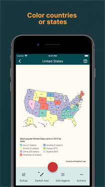 mapchart绘制地图