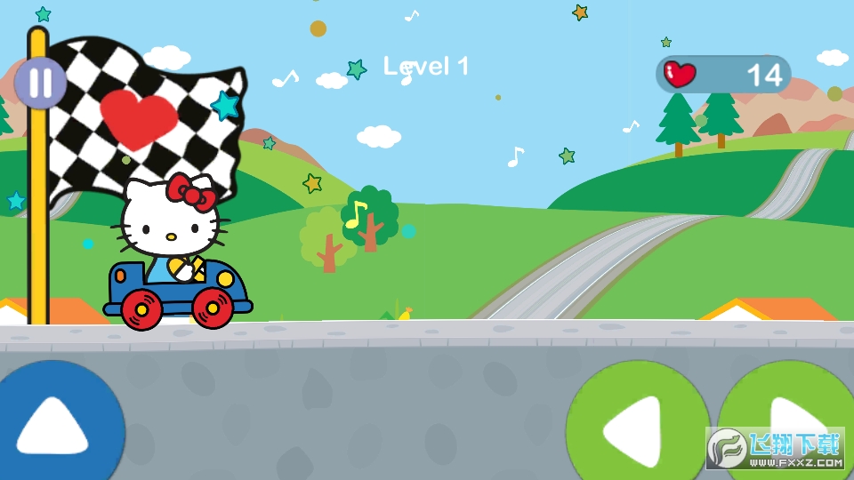 凯蒂猫飞行冒险无限爱心版