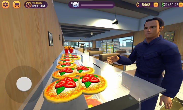 汉堡店模拟器中文版 安卓版v0.7