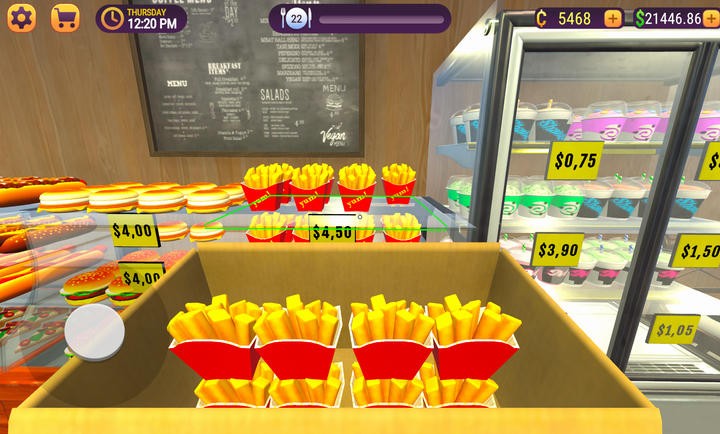 汉堡店模拟器中文版 安卓版v0.7