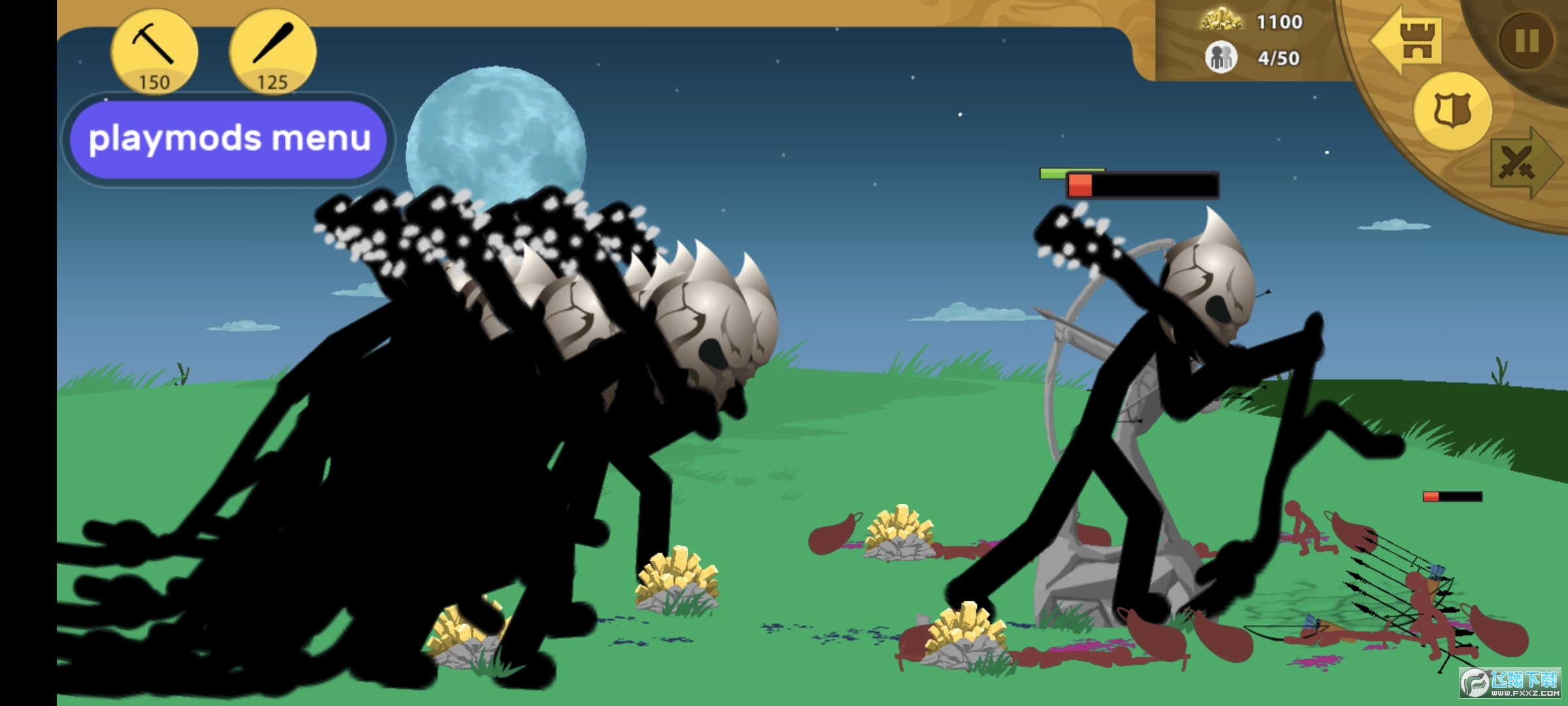 火柴人战争绿色钥匙内置菜单版2025