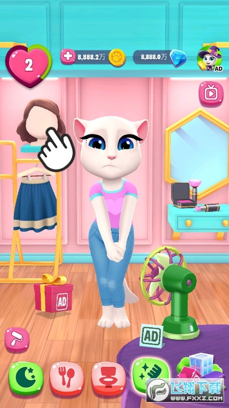 我的安吉拉2破解版无限金币无限钻石