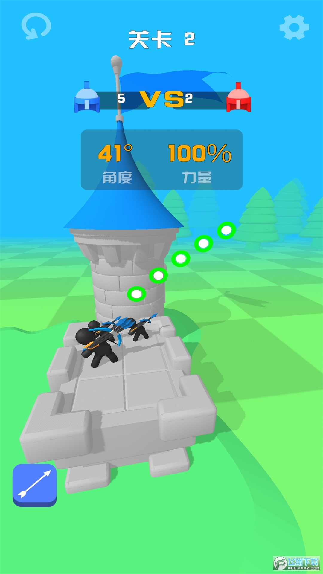 冷血弓箭手小游戏