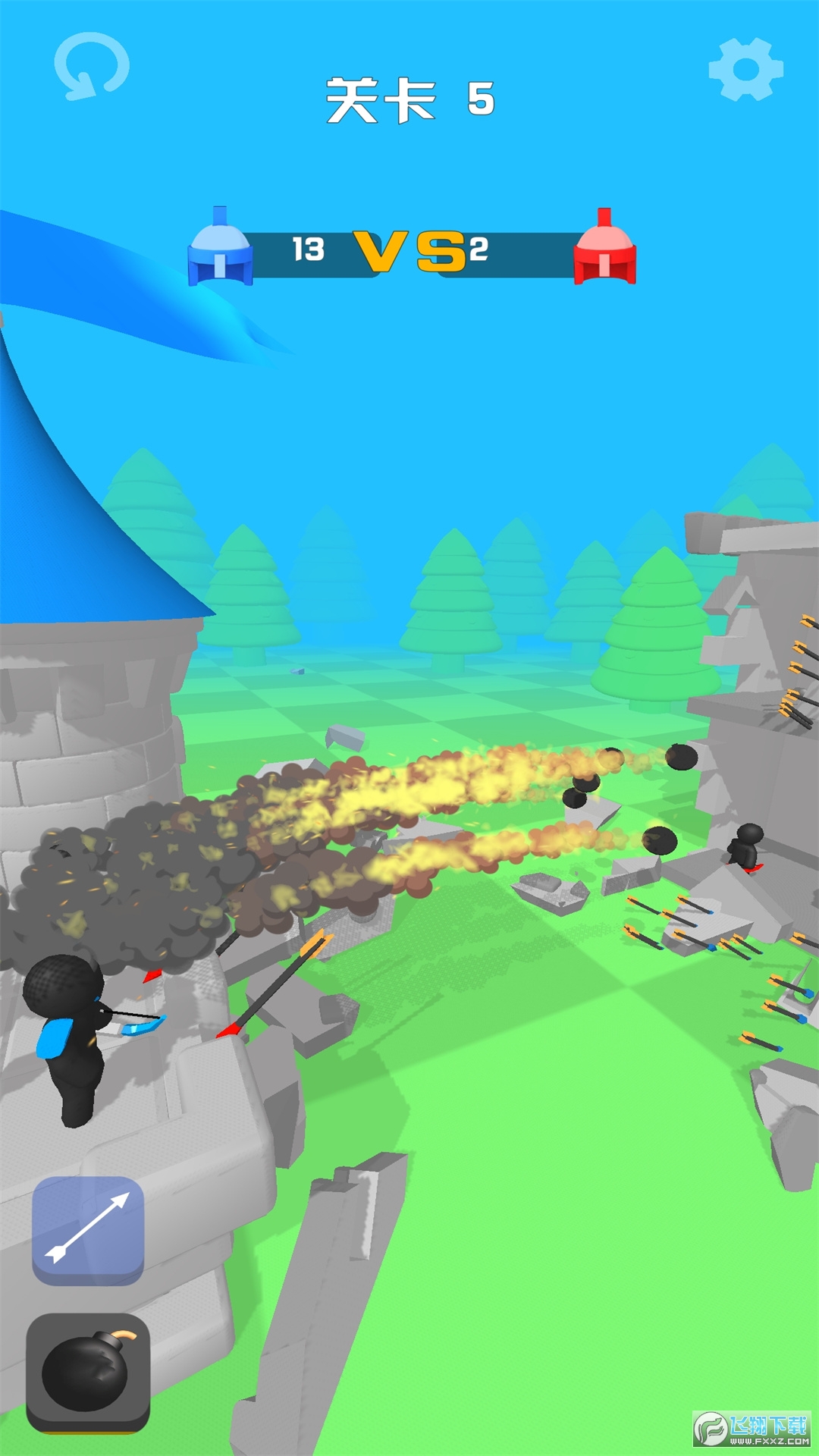 冷血弓箭手小游戏