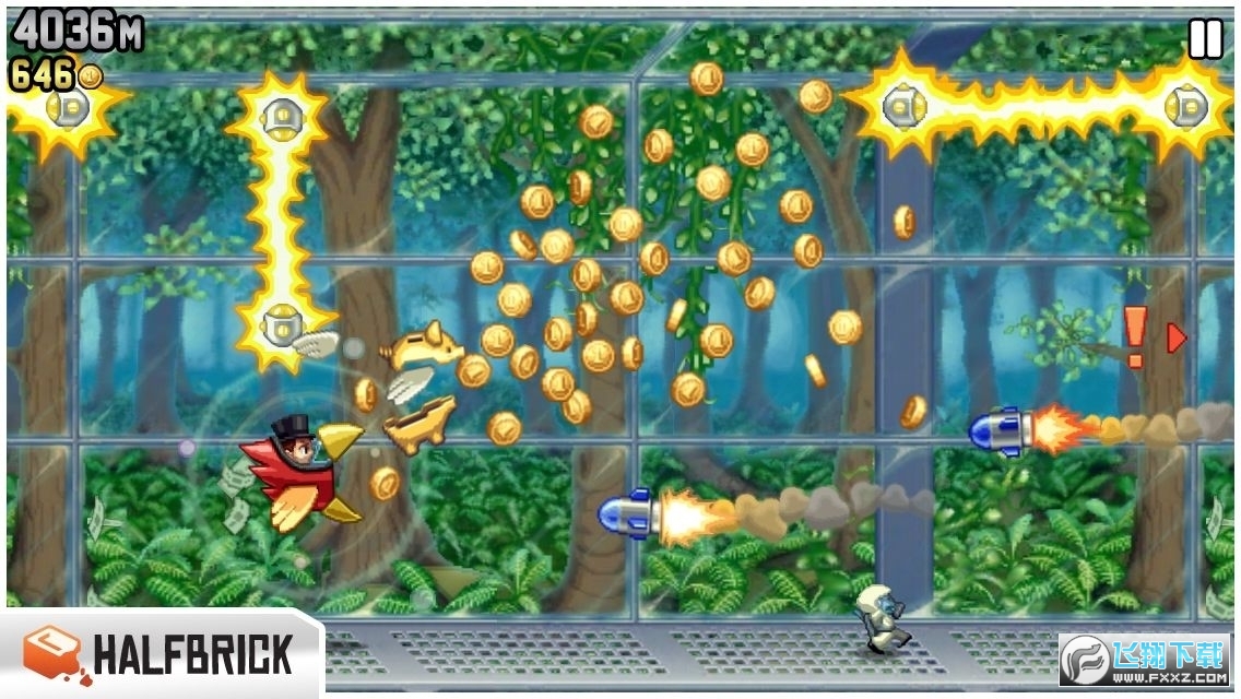 疯狂喷气机全道具解锁版