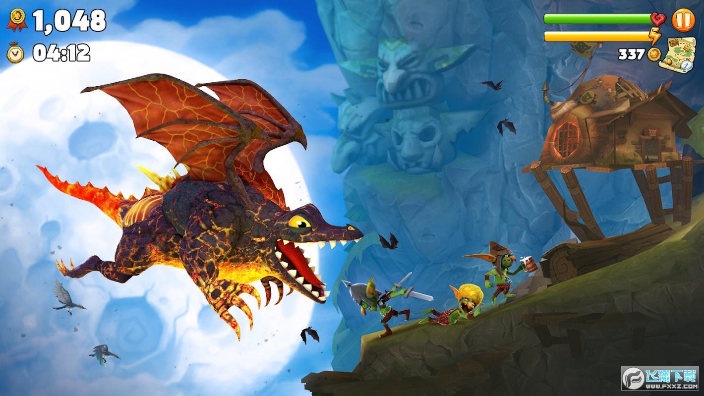 饥饿龙国际服内购破解版无限钻石