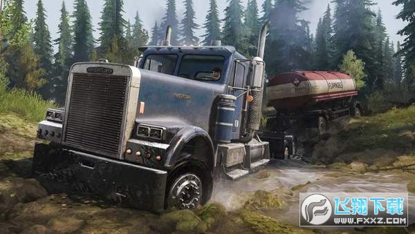 MudRunner(旋转轮胎泥泞奔驰全地图车辆解锁版)