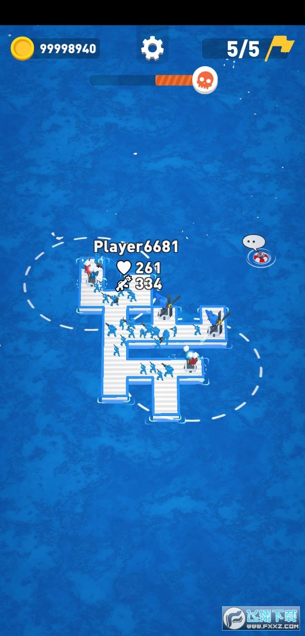 War of Rafts(木筏战争无限金币版)