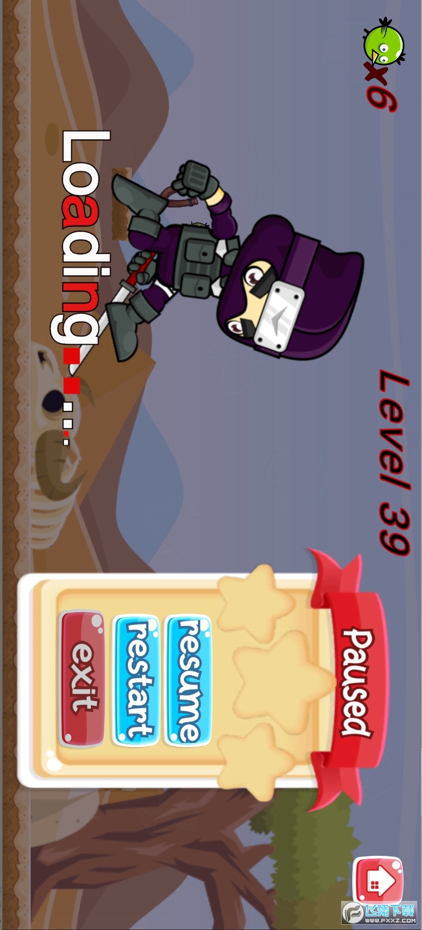 疯狂的小鸟全关卡解锁版