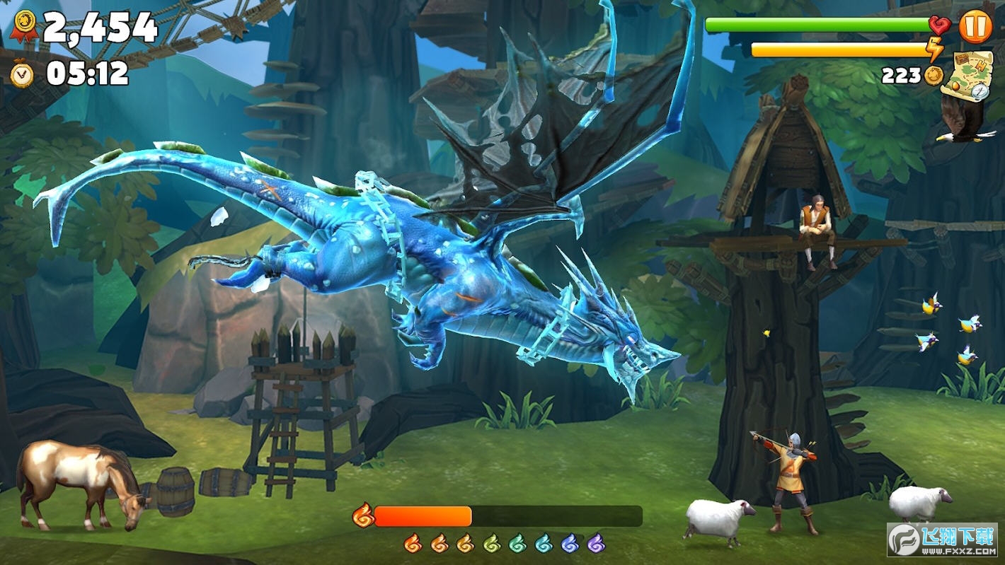 饥饿龙国际服内购破解版无限钻石