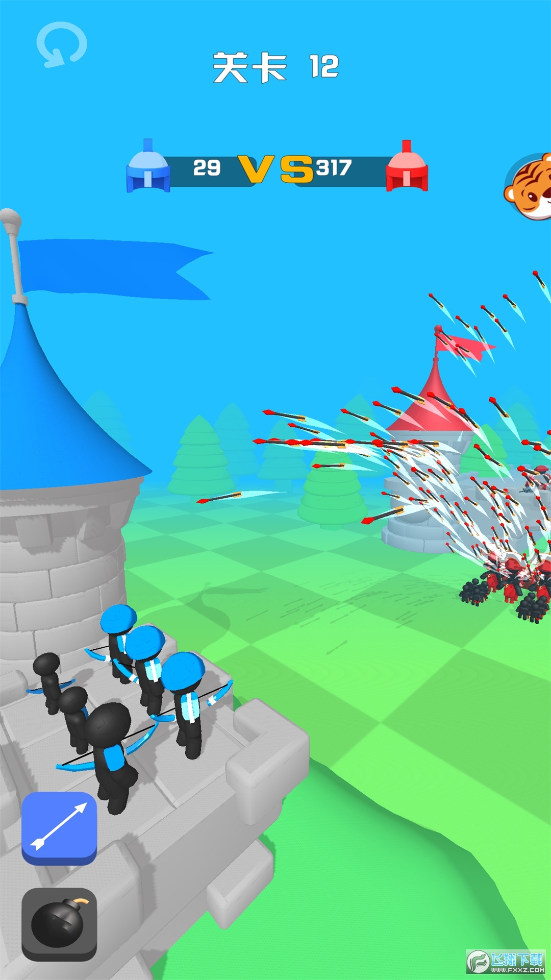 冷血弓箭手小游戏