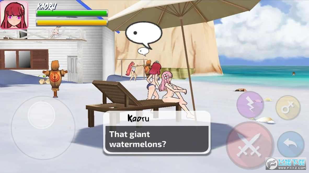 HighSchool Ninja Girls(女子高中格斗游戏中文版)