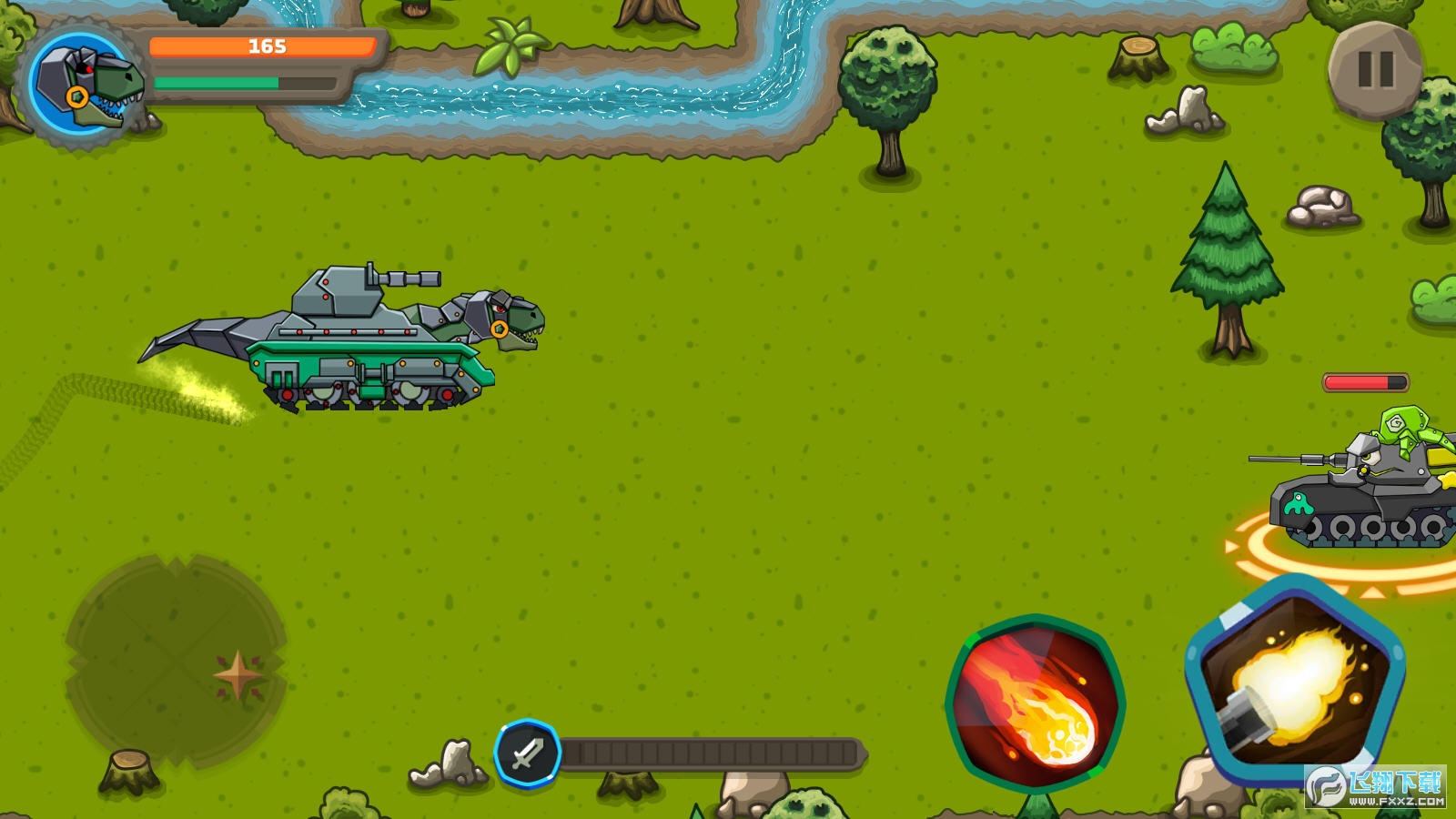 恐龙坦克手机版