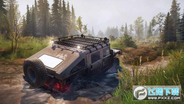 MudRunner(旋转轮胎泥泞奔驰全地图车辆解锁版)