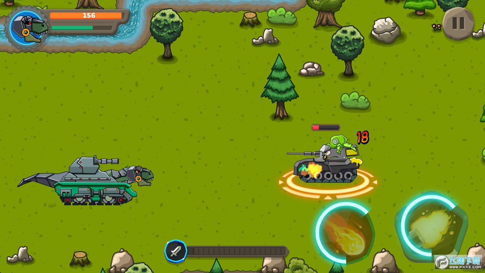 恐龙坦克手机版