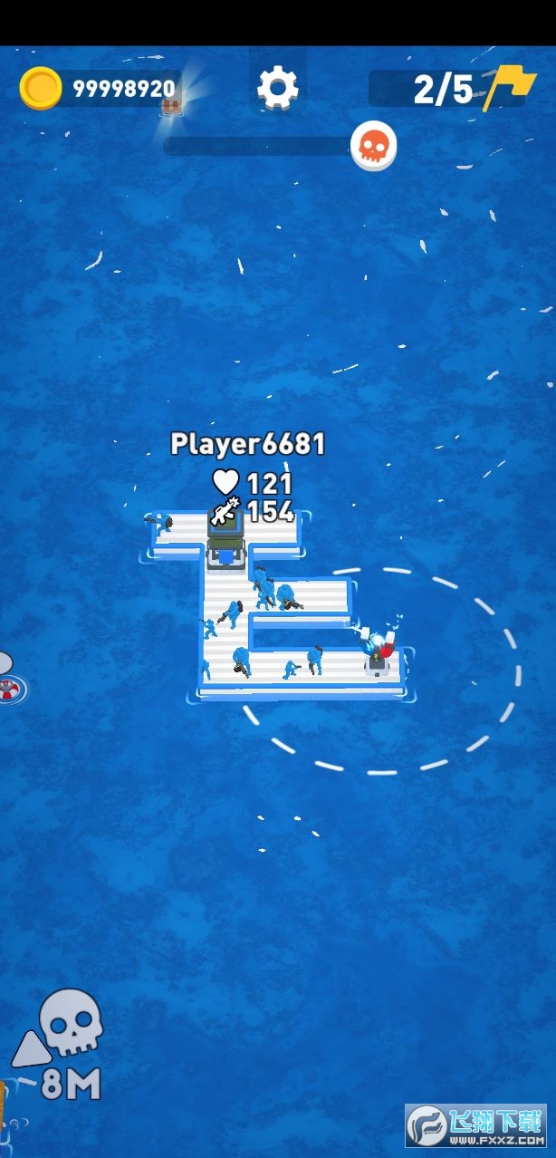 War of Rafts(木筏战争无限金币版)