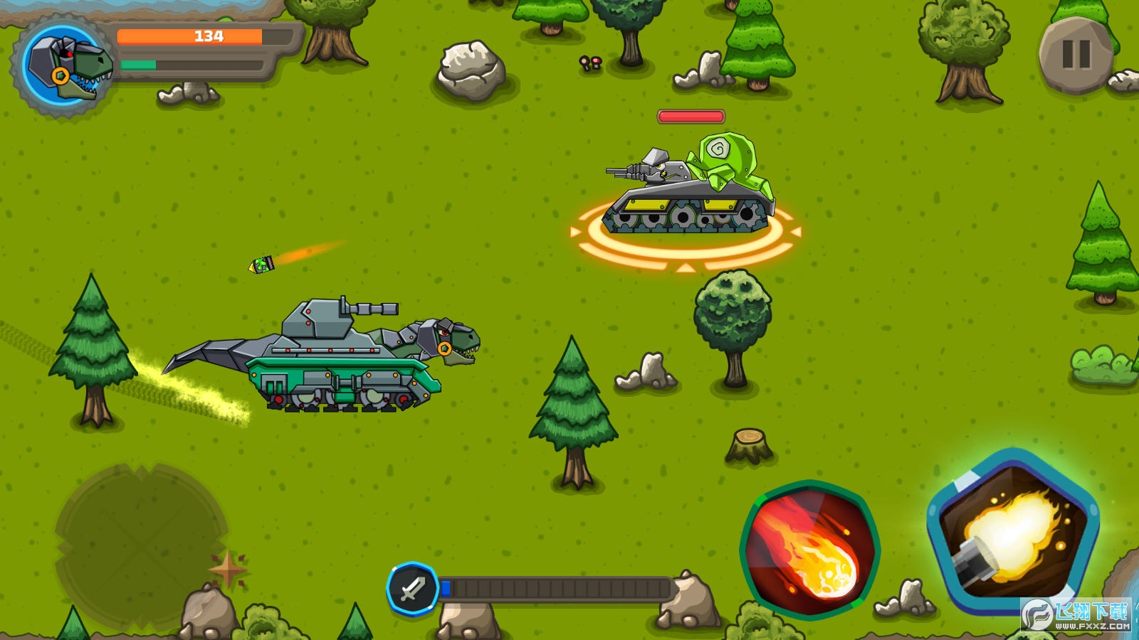 恐龙坦克手机版