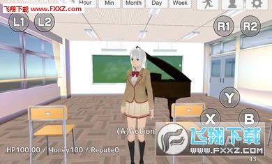 学校生活模拟器2全皮肤汉化版