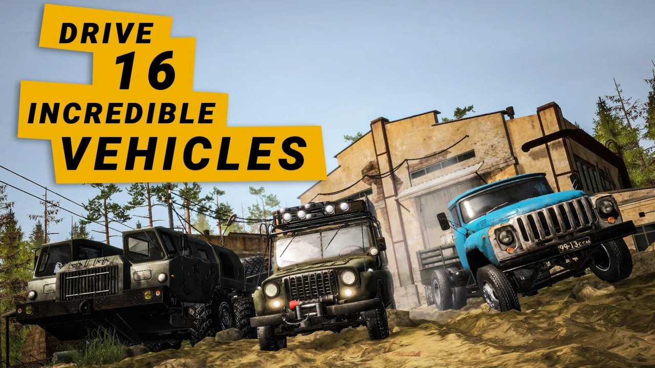 MudRunner(泥泞奔驰无限货币解锁车辆版)