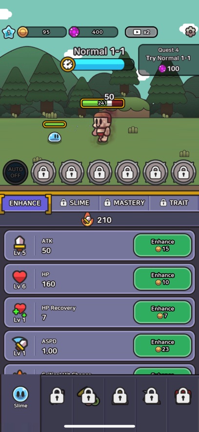 史莱姆大冒险免广告(slimeidle)