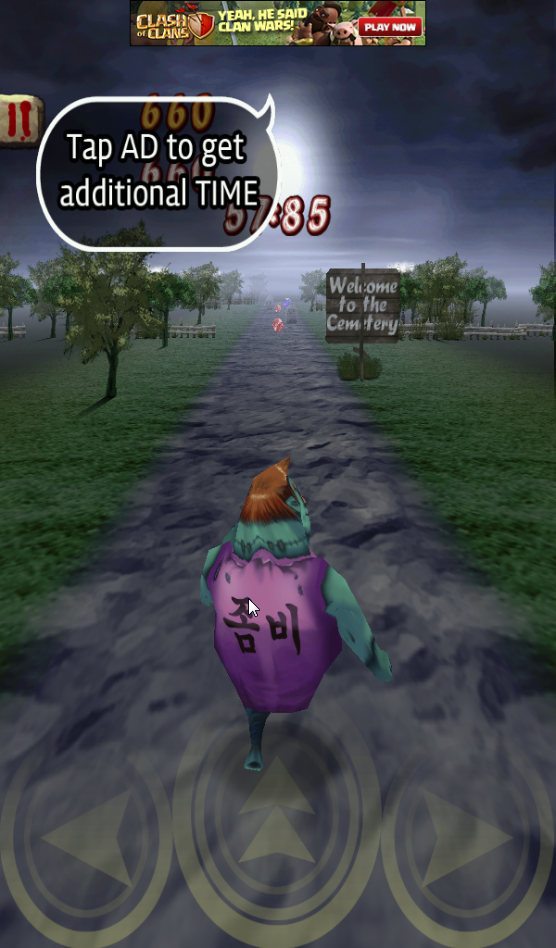 Zombie Runaway(僵尸大暴走)