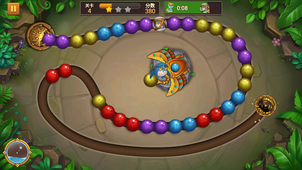 丛林大理石祖玛探险游戏Jungle Marble Blast